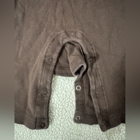 Place Brown and White Football Bodysuit - Picture 5 of 5